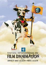 L'affiche du festival avec la vache !